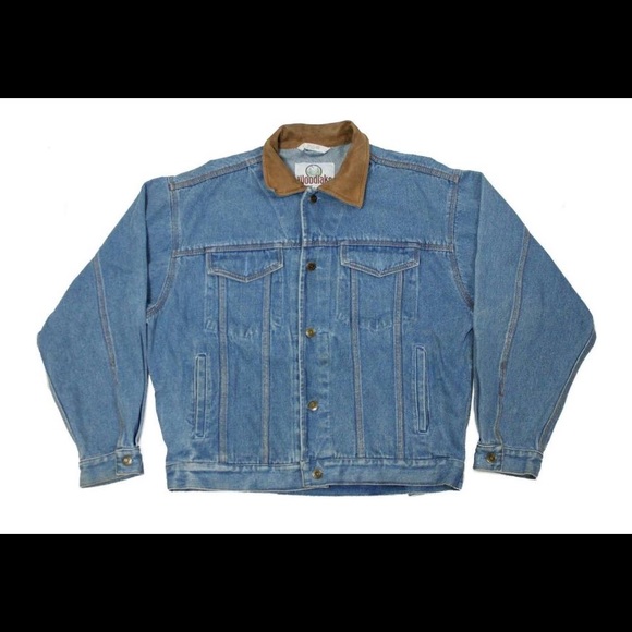 denim jacket suede collar